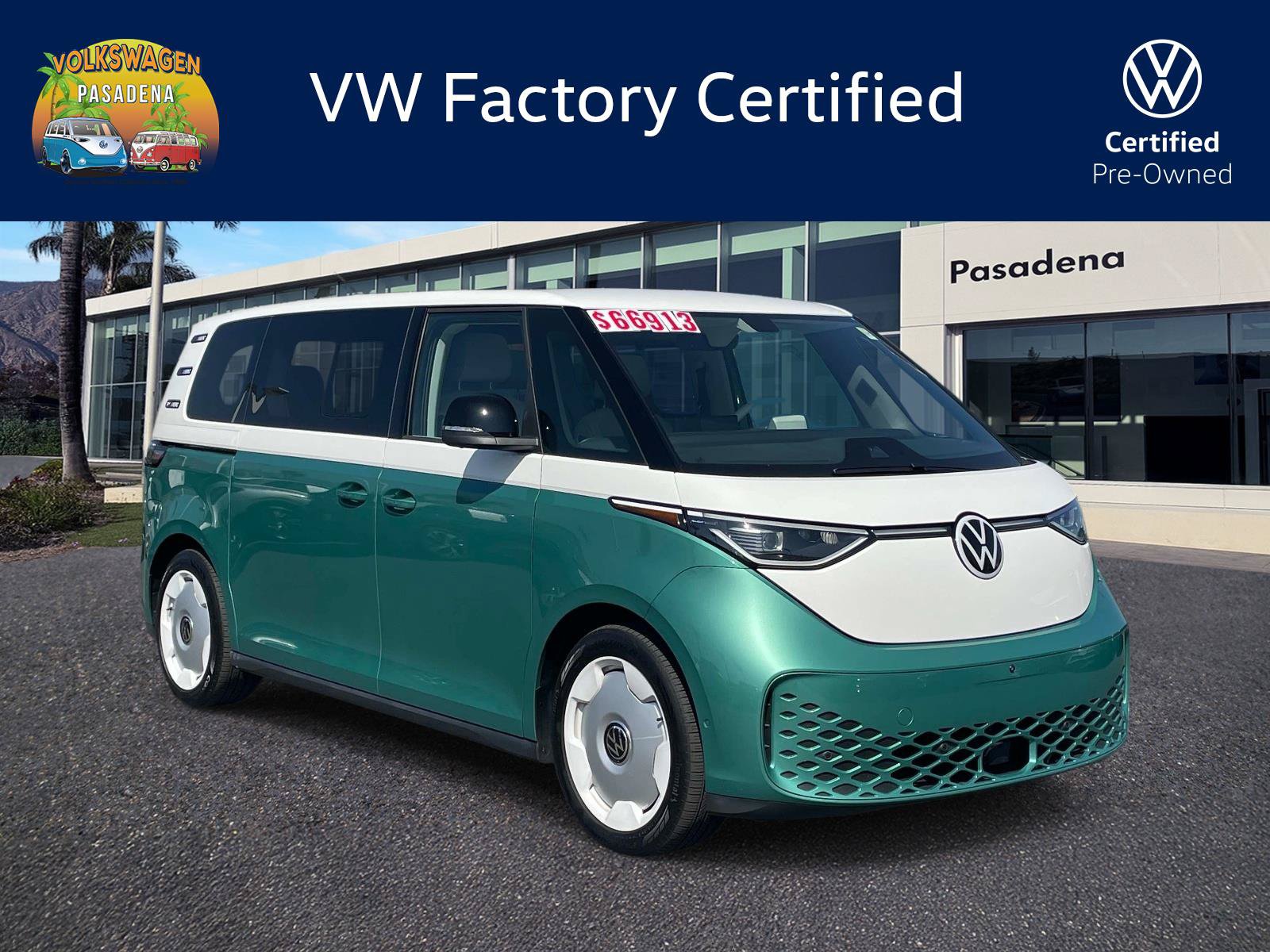 Certified 2025 Volkswagen ID. Buzz 1st Edition