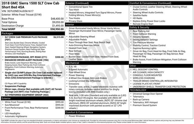 Used 2018 GMC Sierra 1500 SLT image 26