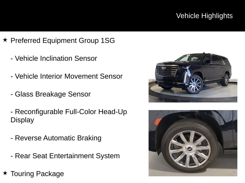 Used 2023 Cadillac Escalade ESV Premium Luxury Platinum AWD/4WD image 25