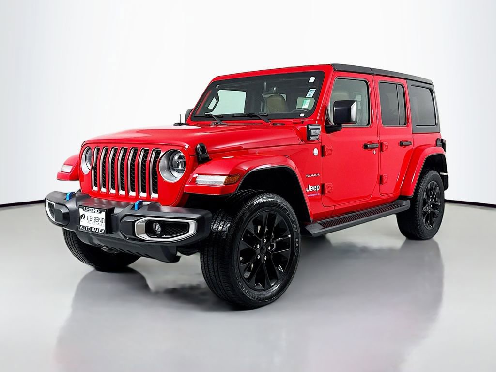 Used 2023 Jeep Wrangler Unlimited Sahara w/ Cold Weather Group image 1