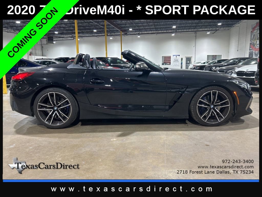 Used 2020 BMW Z4 M40i w/ Executive Package RWD image 3