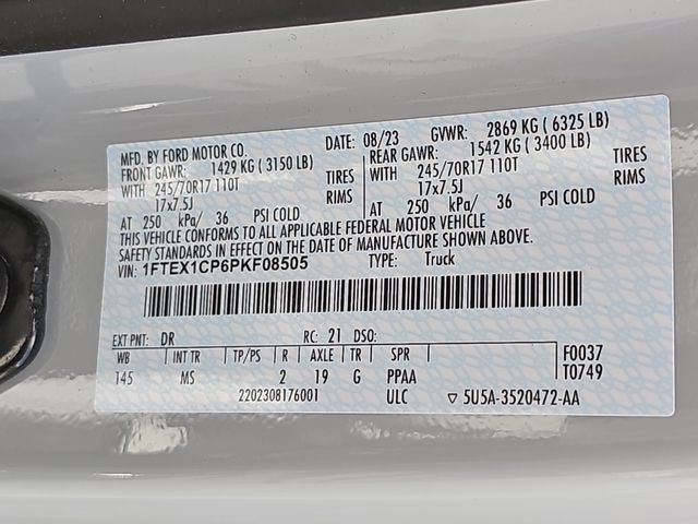 Used 2023 Ford F150 XLT w/ Equipment Group 301A Mid RWD image 35