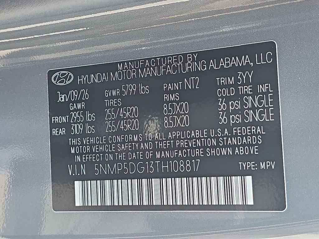 New 2026 Hyundai Santa Fe Calligraphy AWD/4WD image 35