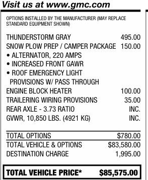 Certified 2024 GMC Sierra 2500 AT4X w/ Snow Plow Prep/Camper Package AWD/4WD image 2