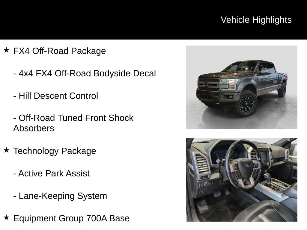 Certified 2018 Ford F150 Platinum w/ Technology Package image 6