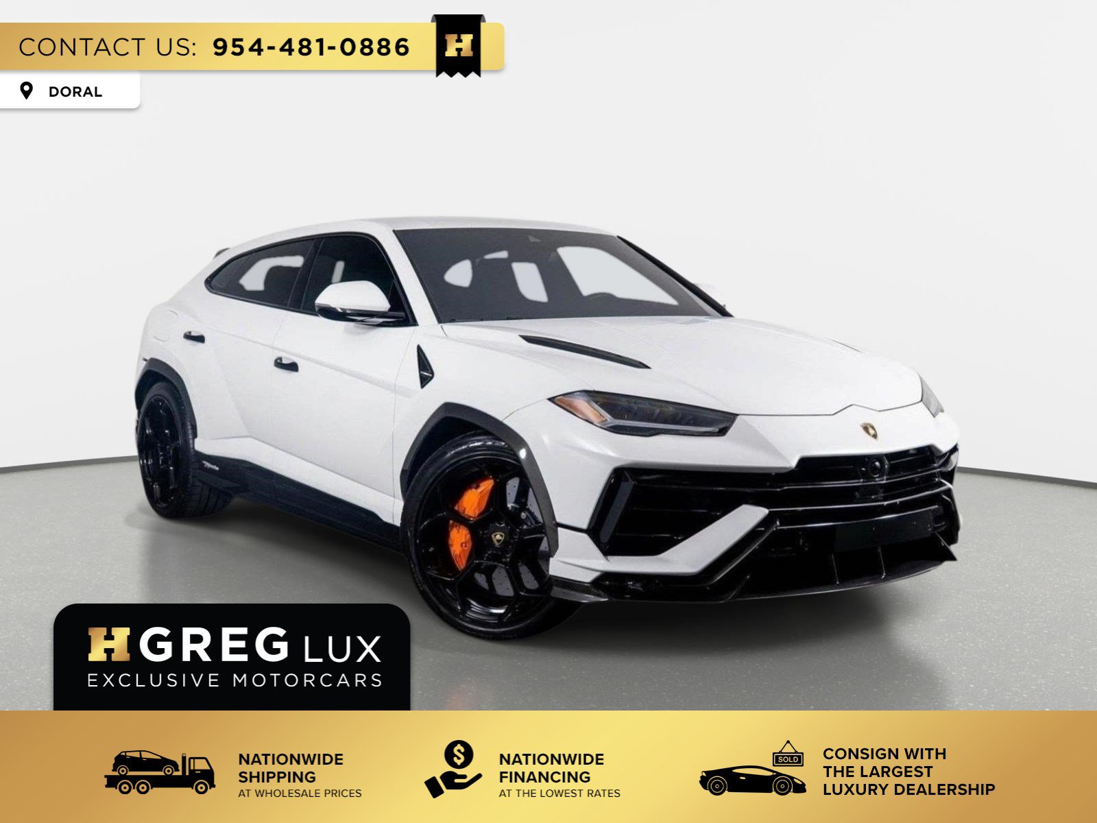 Used 2023 Lamborghini Urus Performante AWD/4WD image 1