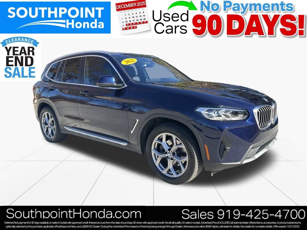 Used 2022 BMW X3 xDrive30i w/ Premium Package 2 image 1