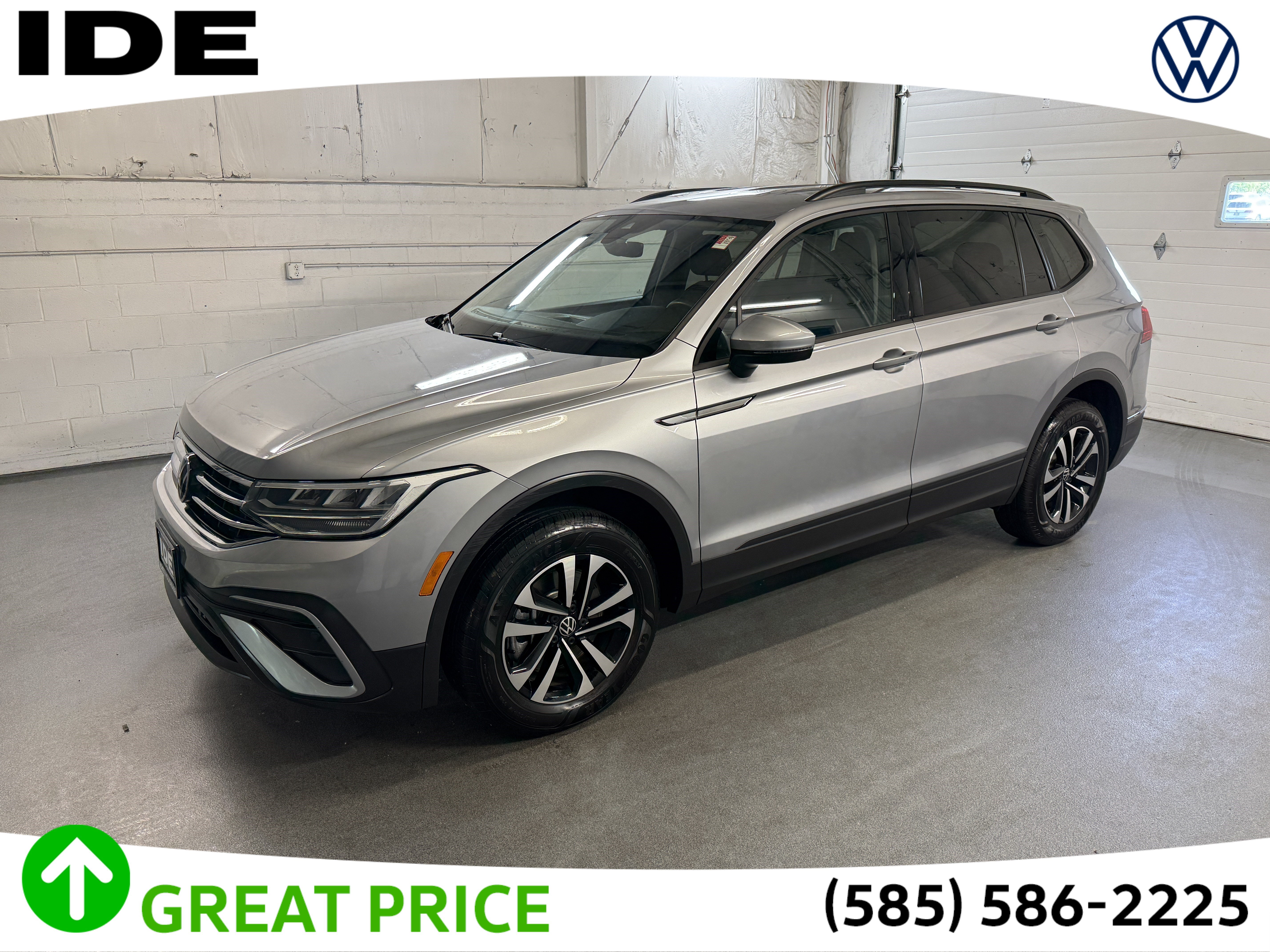 Certified 2023 Volkswagen Tiguan S w/ Driver Assistance Package