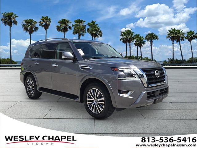 Certified 2023 Nissan Armada SL w/ Captain's Chairs Package