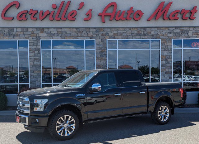 Used 2015 Ford F150 Platinum w/ Equipment Group 701A Luxury AWD/4WD image 1