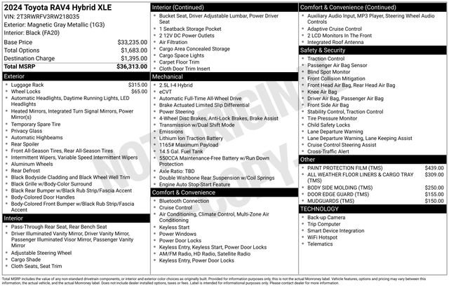 Used 2024 Toyota RAV4 XLE image 10