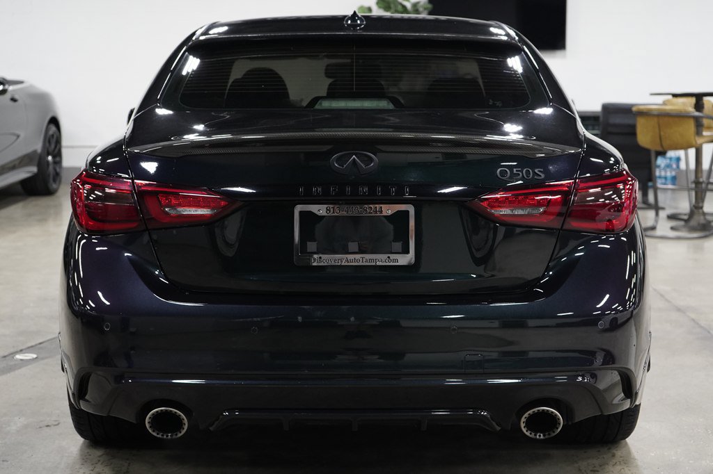 Used 2023 INFINITI Q50 Red Sport 400 w/ Black Opal Edition RWD image 4