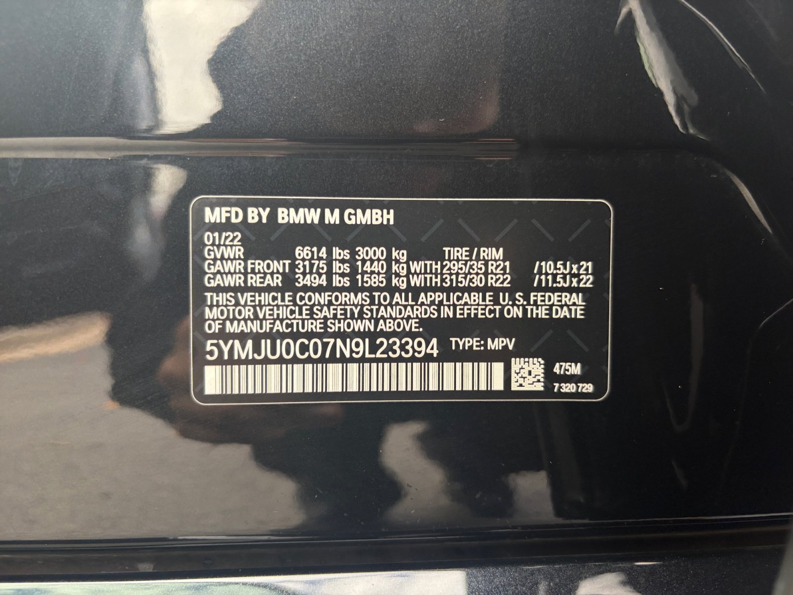 Used 2022 BMW X5 M w/ Competition Package 2 AWD/4WD image 34
