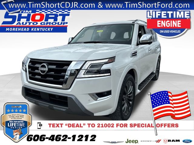 Used 2024 Nissan Armada Platinum w/ Captain's Chairs Package