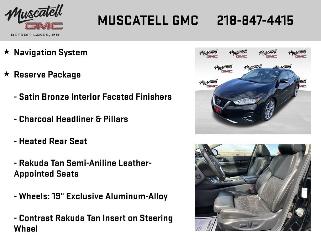 Used 2020 Nissan Maxima Platinum w/ Sport Mat Group FWD image 6