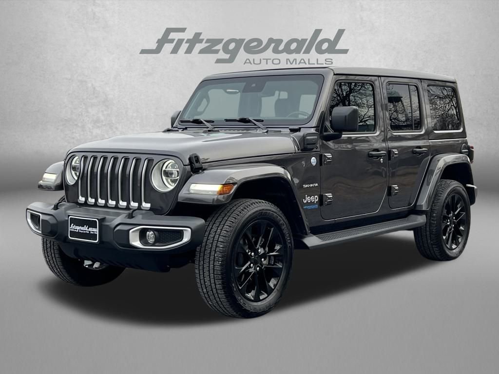 Used 2021 Jeep Wrangler Unlimited Sahara w/ Cold Weather Group video 2