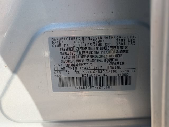 Used 2017 Nissan Sentra SV FWD image 29