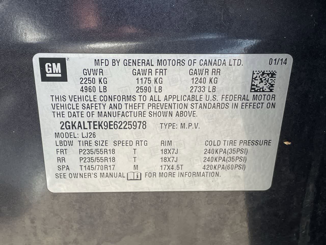 Used 2014 GMC Terrain SLT FWD image 34
