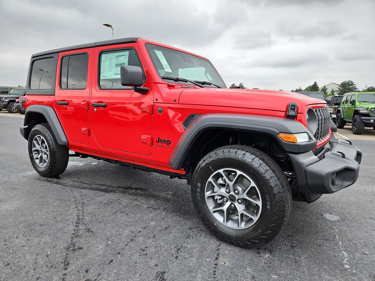 New 2025 Jeep Wrangler Sport S