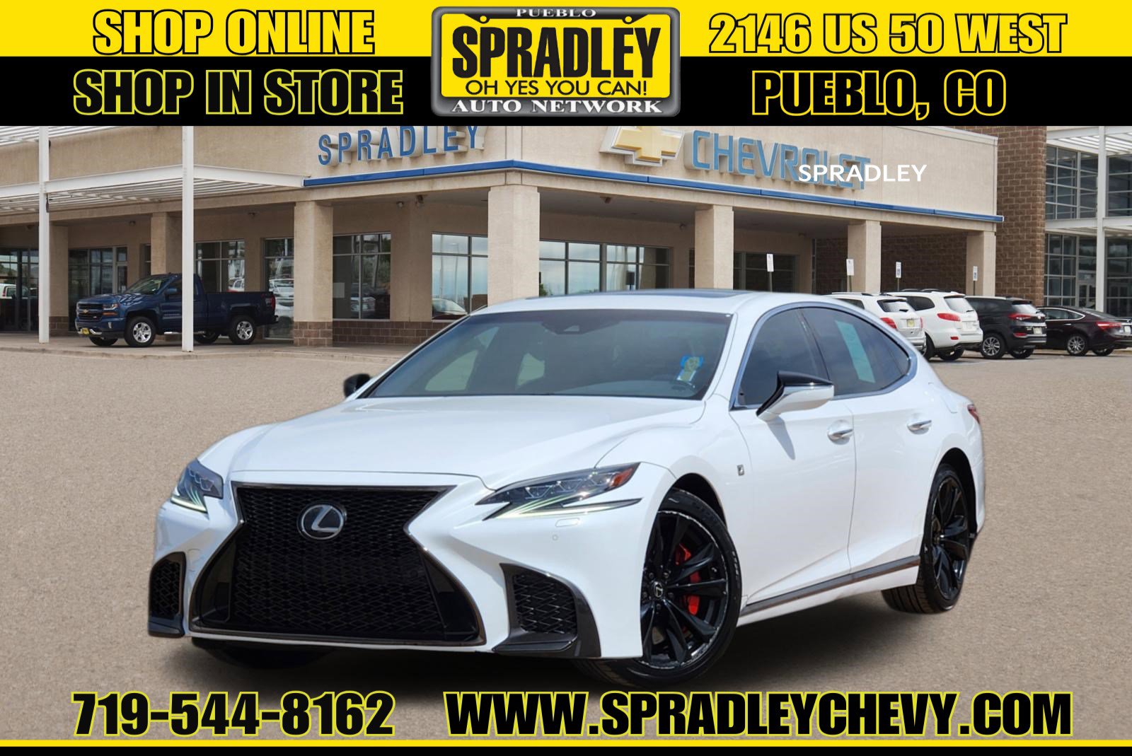 Used 2018 Lexus LS 500 F Sport w/ Accessory Package (Z2) AWD/4WD image 1
