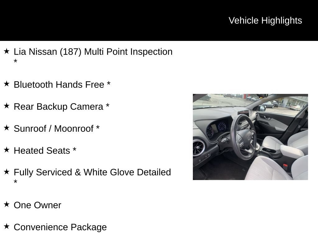 Used 2023 Hyundai Kona SEL w/ Convenience Package AWD/4WD image 11