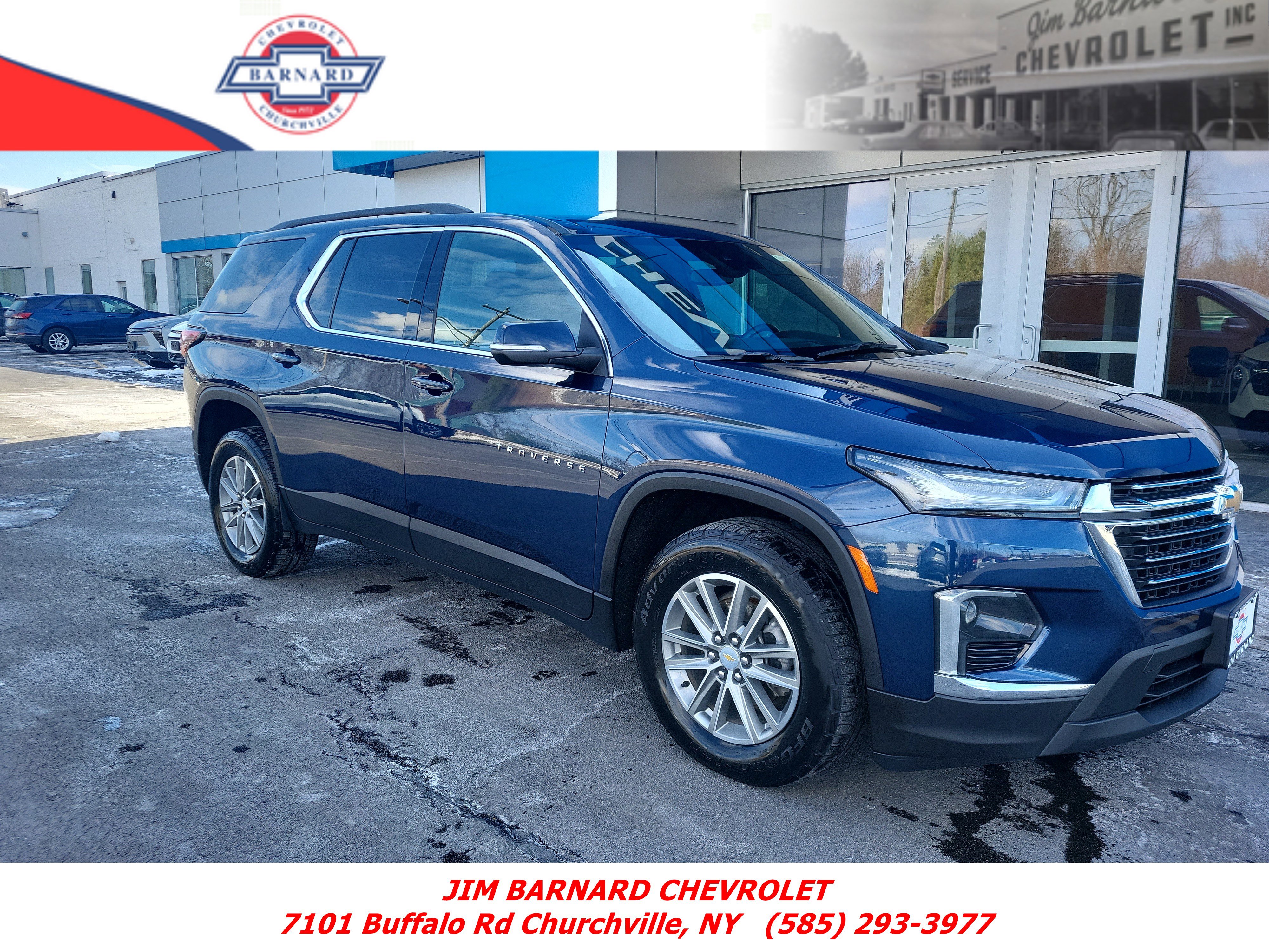 Certified 2022 Chevrolet Traverse LT