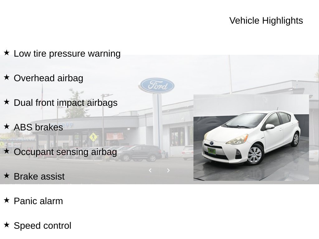 Used 2013 Toyota Prius C Two FWD image 18