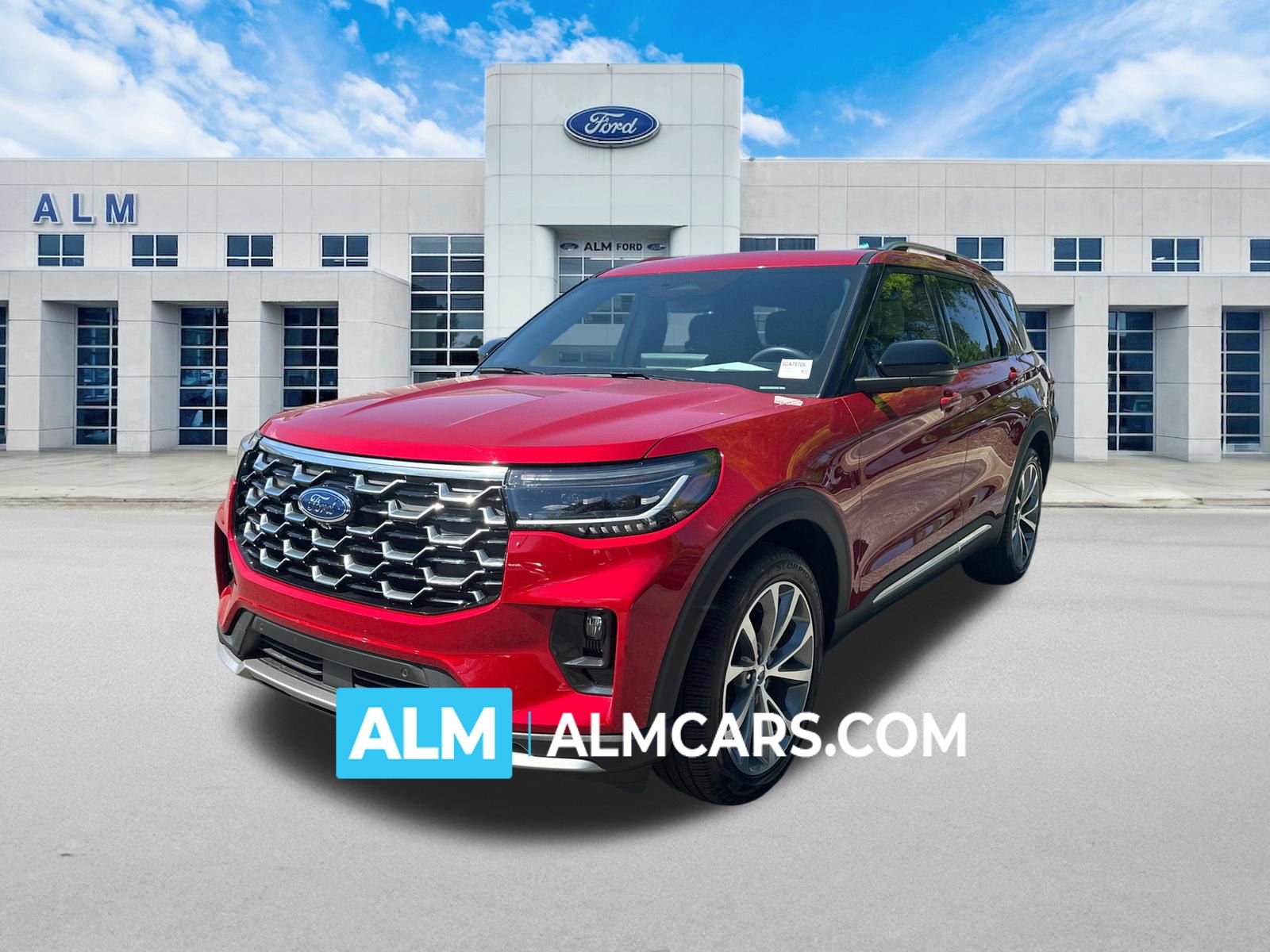 Used 2025 Ford Explorer Platinum w/ Ultimate Package RWD image 1