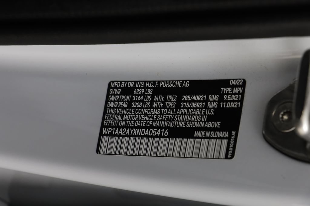 Used 2022 Porsche Cayenne Platinum Edition AWD/4WD image 25
