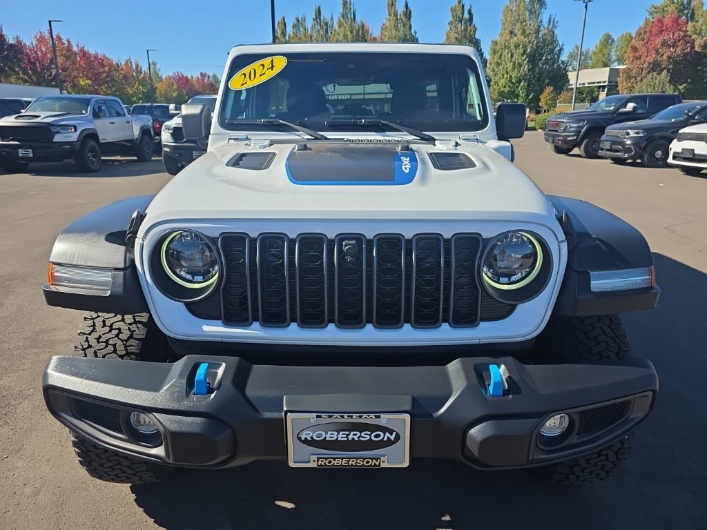 Used 2024 Jeep Wrangler Unlimited Rubicon 4xe w/ Technology Group AWD/4WD image 8