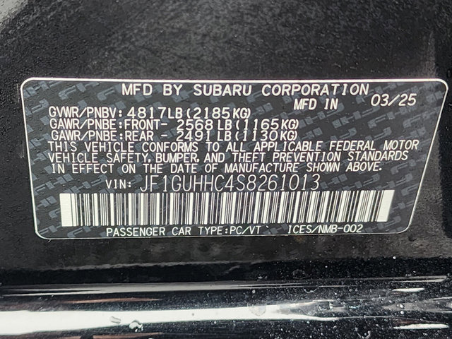 Used 2025 Subaru Impreza RS image 37