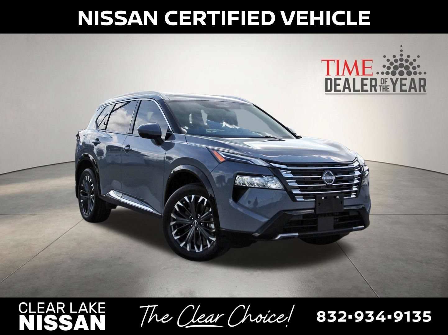 Certified 2025 Nissan Rogue Platinum w/ Tech Package