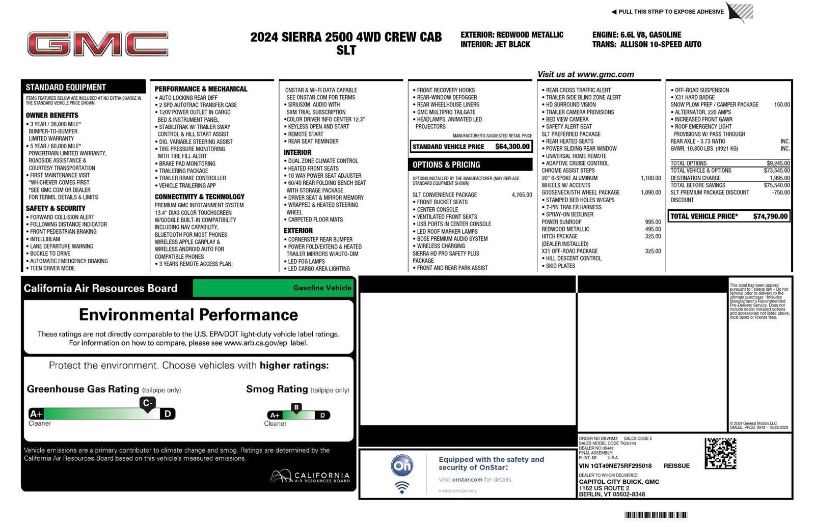 Used 2024 GMC Sierra 2500 SLT w/ SLT Premium Package image 20