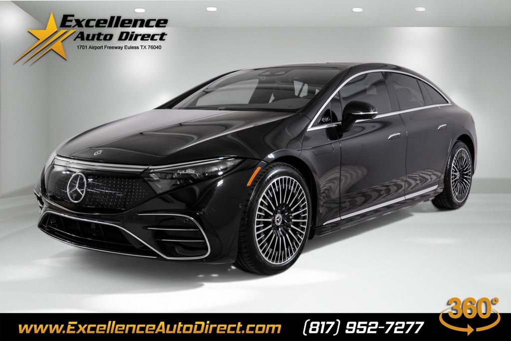 Used 2022 Mercedes-Benz EQS 580 4MATIC Sedan image 1