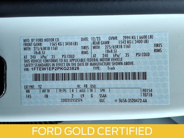 Certified 2023 Ford F150 XLT w/ Equipment Group 302A High AWD/4WD image 18
