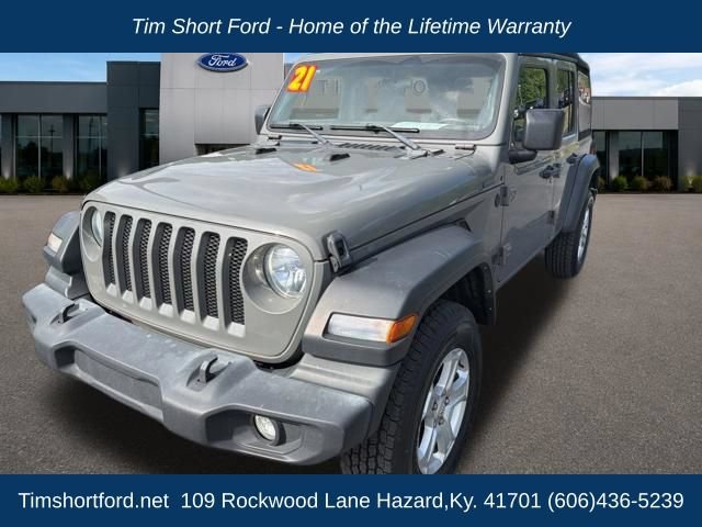 Used 2021 Jeep Wrangler Unlimited Sport AWD/4WD image 3