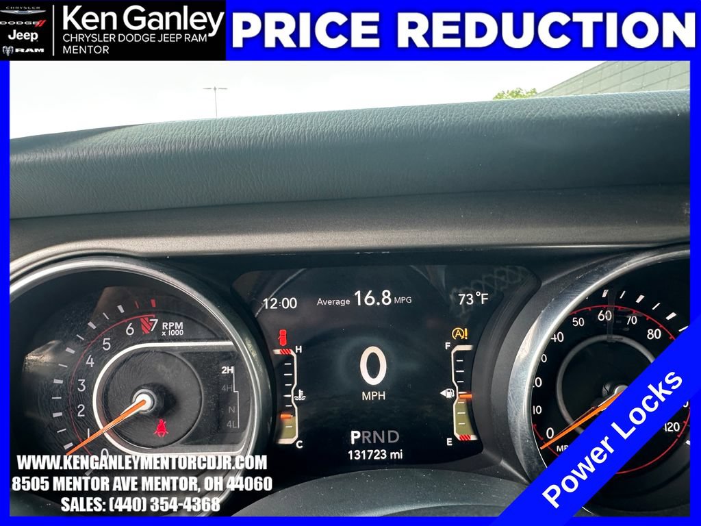 Used 2018 Jeep Wrangler Unlimited Sahara w/ Uconnect 4C Nav & Sound Group AWD/4WD image 14