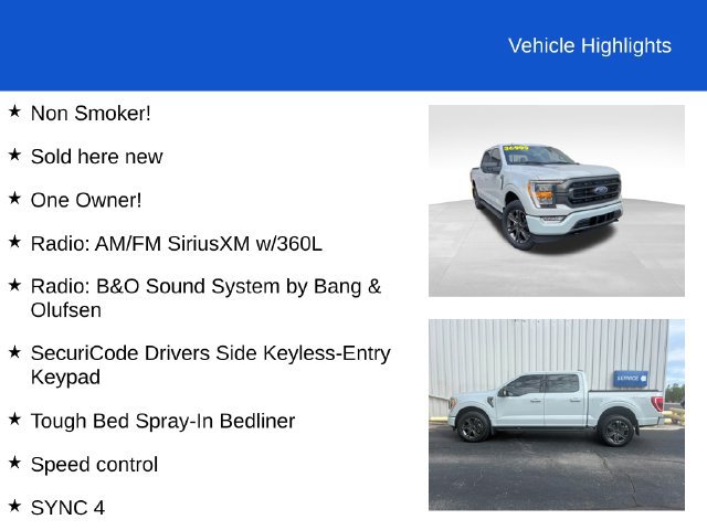 Used 2023 Ford F150 XLT w/ Equipment Group 302A High AWD/4WD image 2