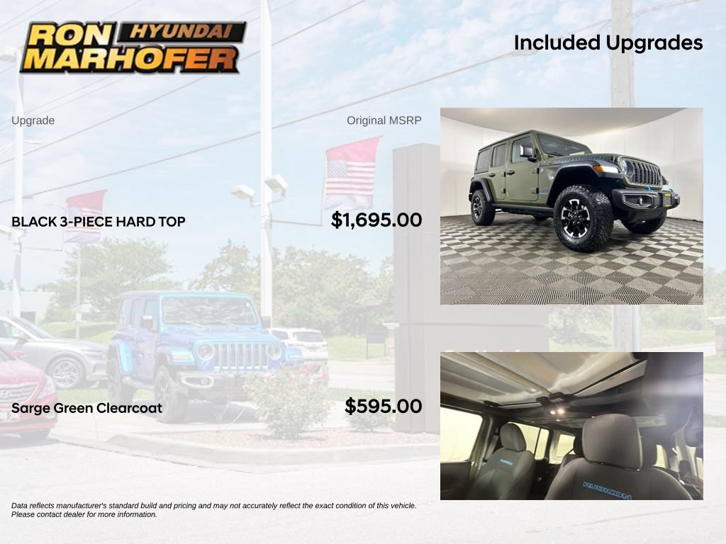 Used 2024 Jeep Wrangler Unlimited Rubicon 4xe AWD/4WD image 6