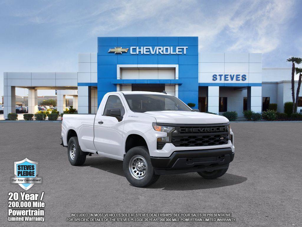 New 2026 Chevrolet Silverado 1500 W/T w/ WT Value Package RWD image 1
