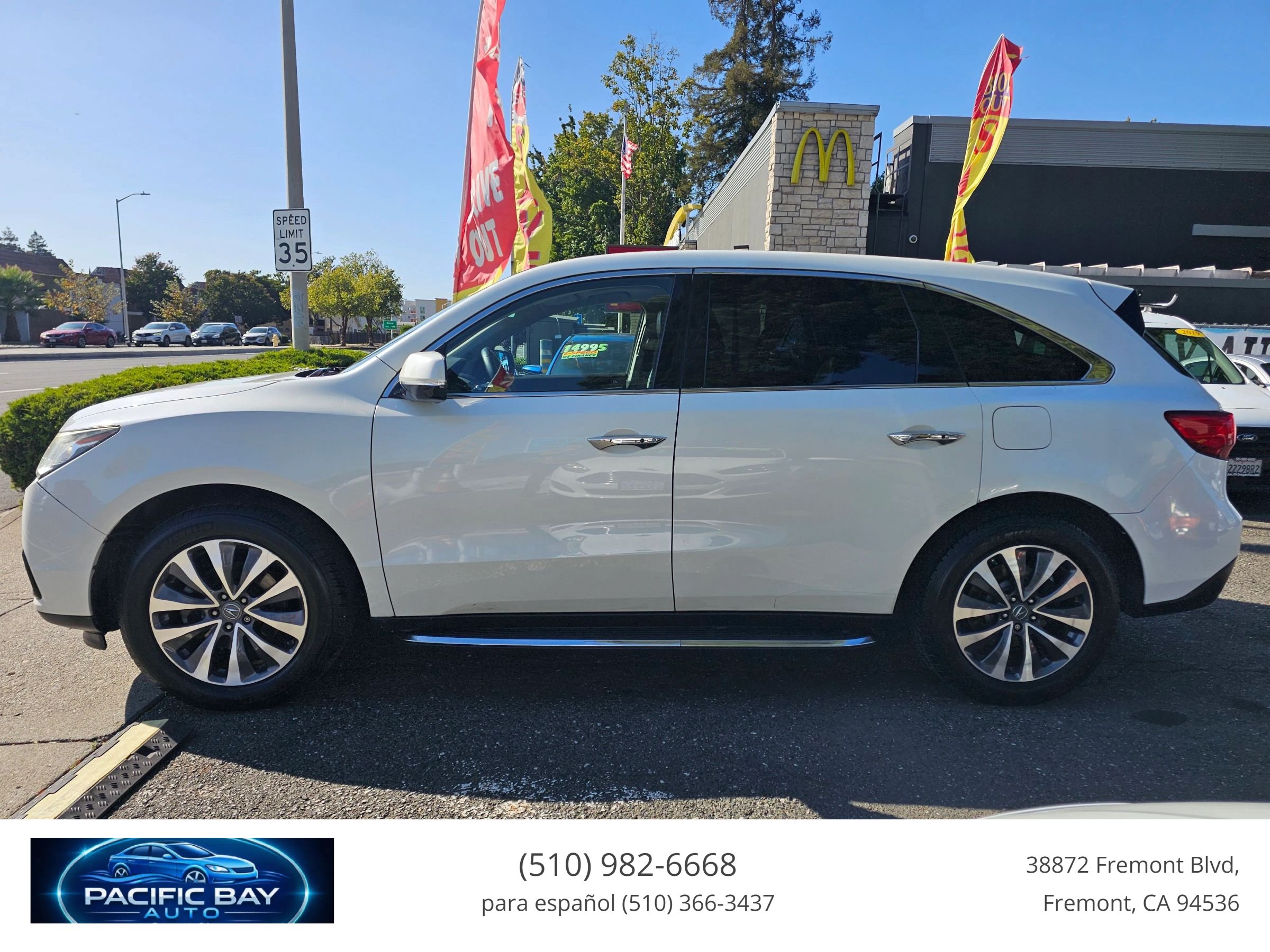 Used 2016 Acura MDX w/ Technology Package AWD/4WD image 4