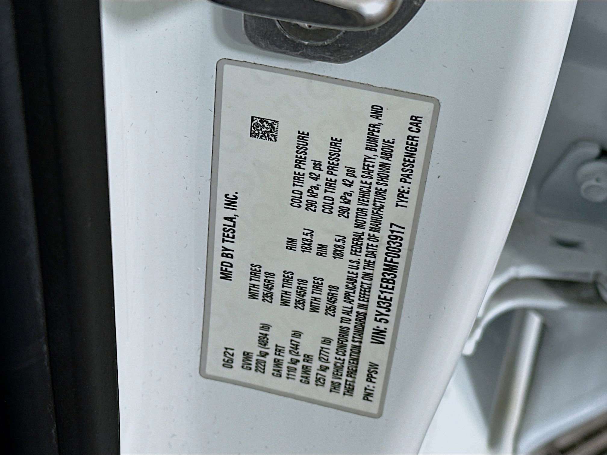 Used 2021 Tesla Model 3 Long Range AWD/4WD image 12