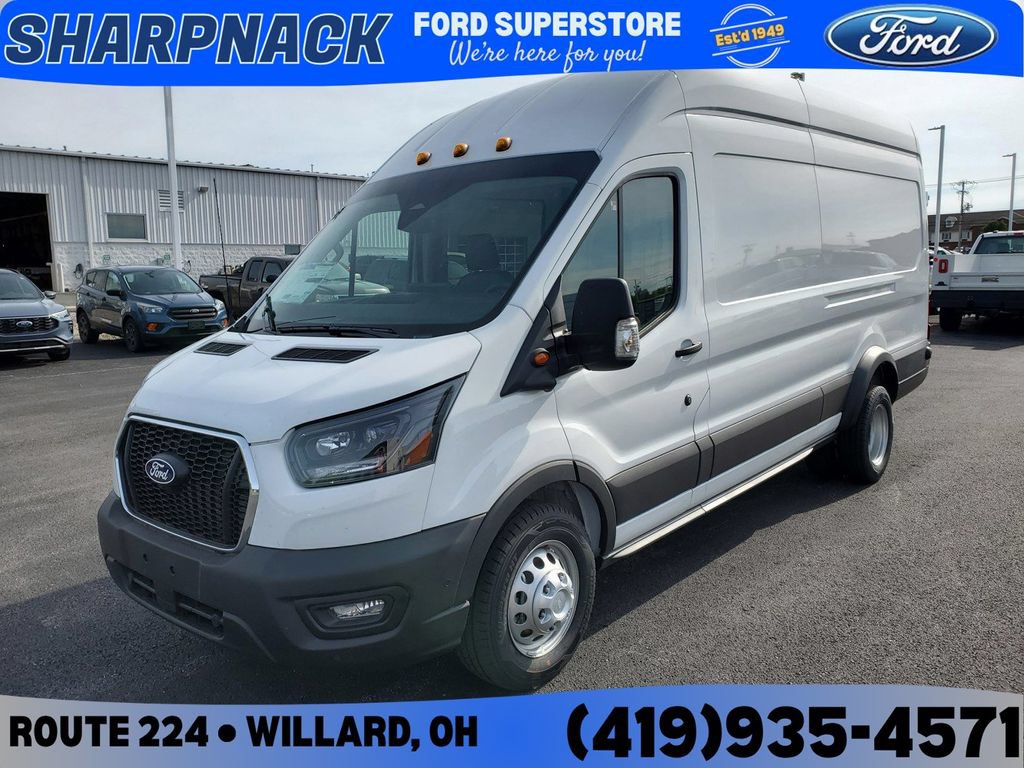 New 2026 Ford Transit 350 148 High Roof Extended DRW w/ Exterior Upgrade Package RWD image 1