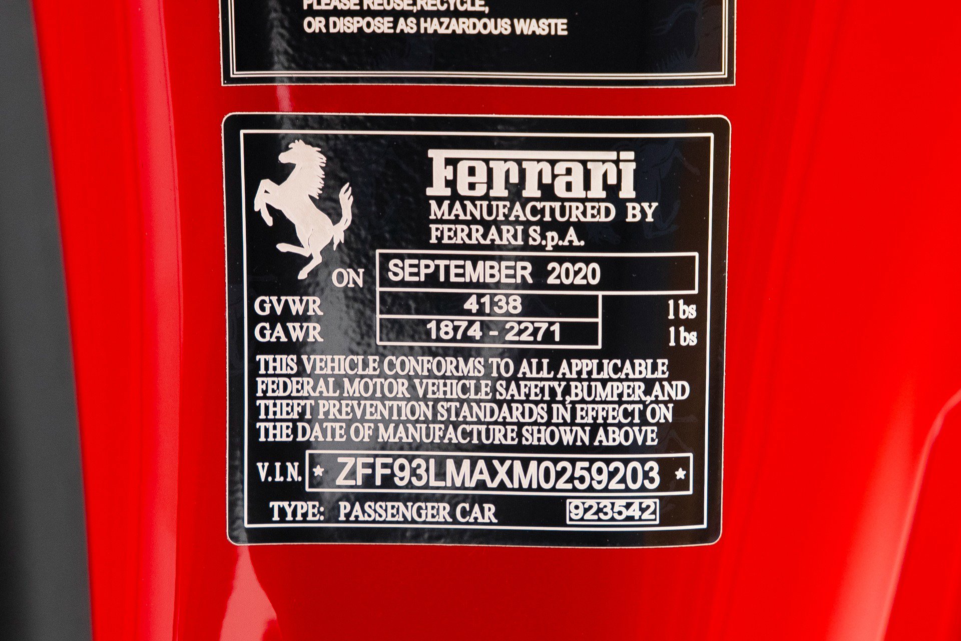 Used 2021 Ferrari F8 Tributo image 47