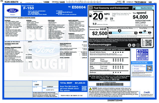 New 2026 Ford F150 STX AWD/4WD image 10