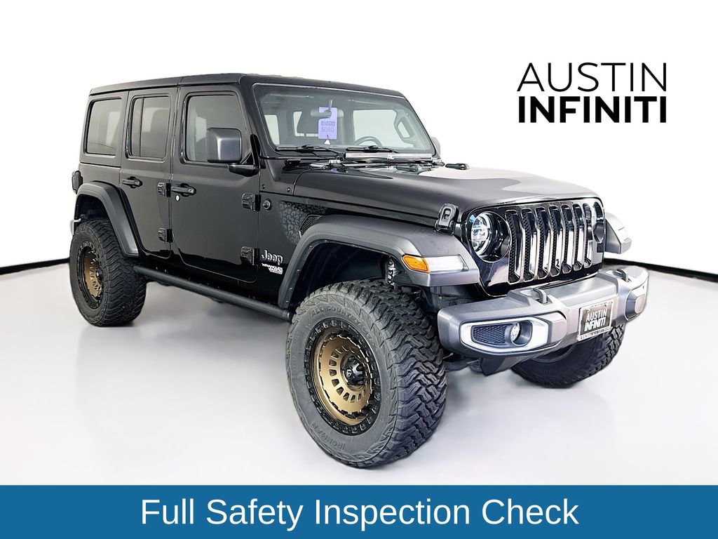 Used 2020 Jeep Wrangler Unlimited Sport S AWD/4WD image 1