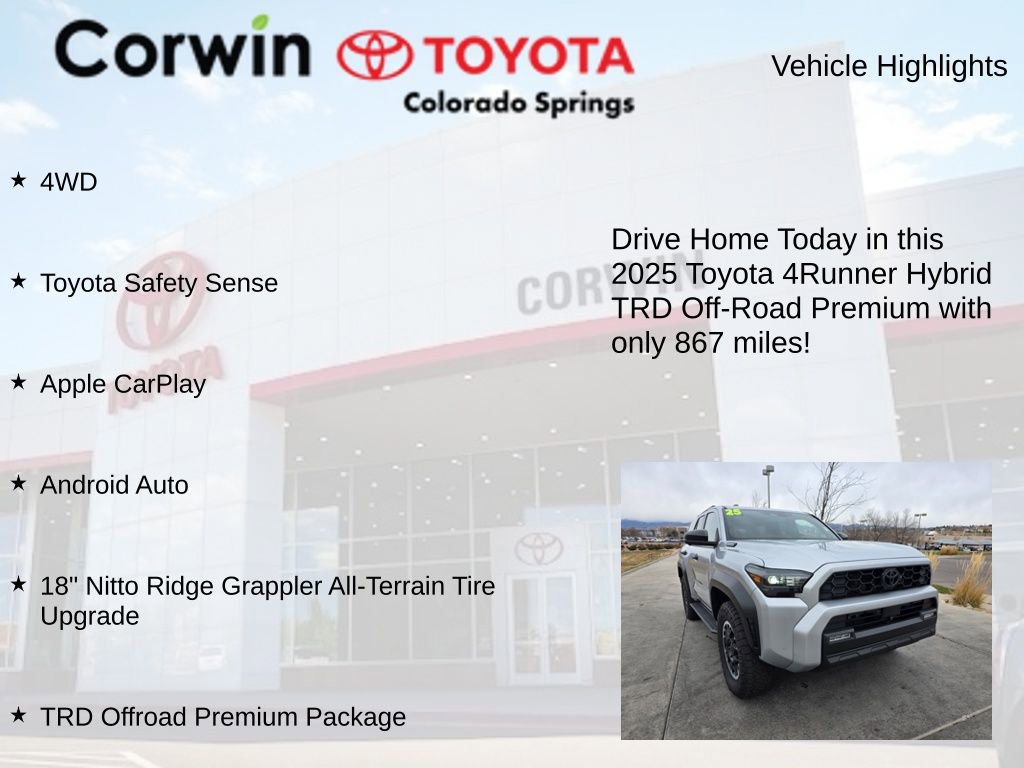 Used 2025 Toyota 4Runner TRD Off-Road Premium image 7