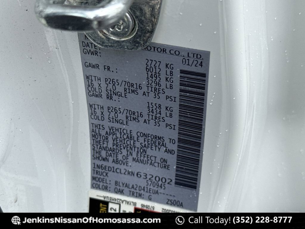 Certified 2024 Nissan Frontier S image 40