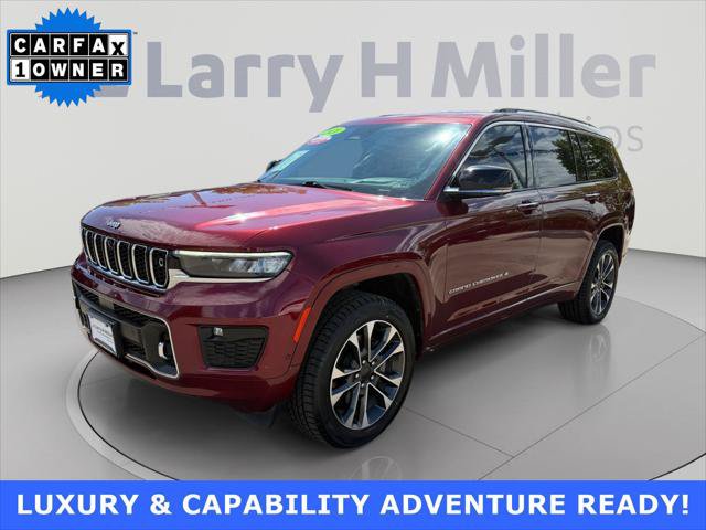 Certified 2021 Jeep Grand Cherokee L Overland w/ Advanced Protech Group III AWD/4WD image 1