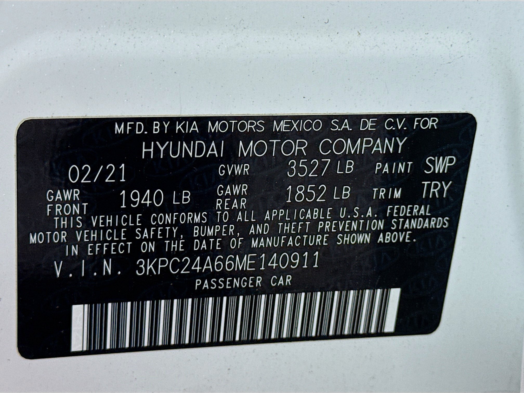 Used 2021 Hyundai Accent SE FWD image 29